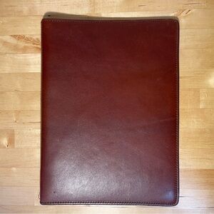 Schlesinger Brothers leather folder